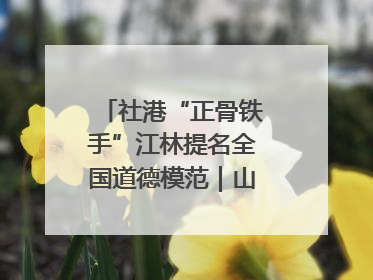 社港“正骨铁手”江林提名全国道德模范｜山水洲城记