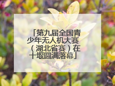 第九届全国青少年无人机大赛（湖北省赛）在十堰圆满落幕