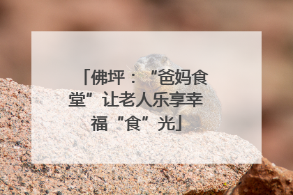 佛坪：“爸妈食堂”让老人乐享幸福“食”光