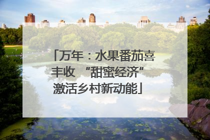 万年：水果番茄喜丰收 “甜蜜经济”激活乡村新动能