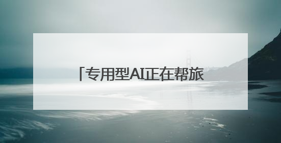 专用型AI正在帮旅游业者完成“功课”