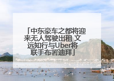 中东豪车之都将迎来无人驾驶出租 文远知行与Uber将联手布署迪拜