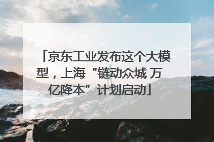 京东工业发布这个大模型，上海“链动众城 万亿降本”计划启动