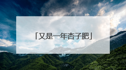 又是一年杏子肥