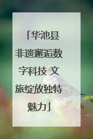 华池县 非遗邂逅数字科技 文旅绽放独特魅力
