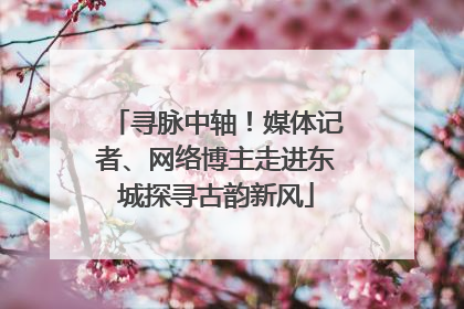 寻脉中轴！媒体记者、网络博主走进东城探寻古韵新风