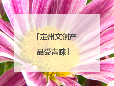 定州文创产品受青睐