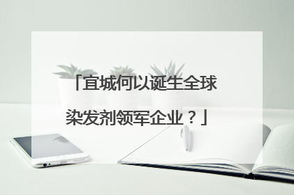 宜城何以诞生全球染发剂领军企业？