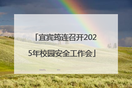 宜宾筠连召开2025年校园安全工作会