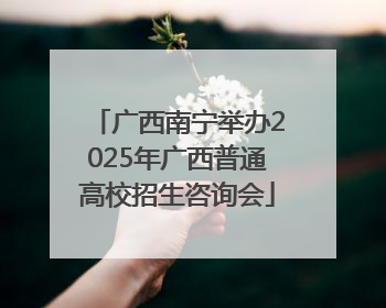 广西南宁举办2025年广西普通高校招生咨询会