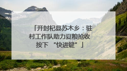 开封杞县苏木乡：驻村工作队助力夏粮抢收按下 “快进键”