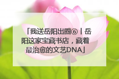 我送岳阳出圈⑥丨岳阳这家宝藏书店，藏着最治愈的文艺DNA