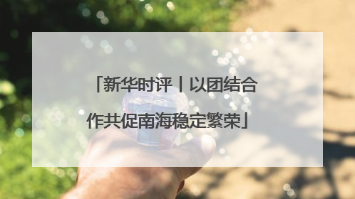 新华时评丨以团结合作共促南海稳定繁荣