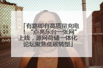 有路即有高质量充电！“点亮东台一张网”上线，源网荷储一体化论坛聚焦低碳转型