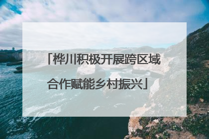 桦川积极开展跨区域合作赋能乡村振兴