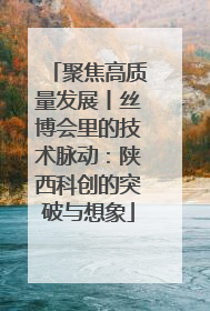 聚焦高质量发展丨丝博会里的技术脉动：陕西科创的突破与想象