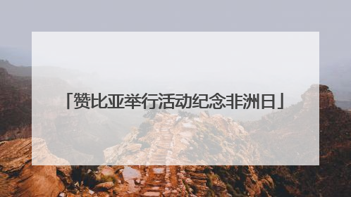 赞比亚举行活动纪念非洲日