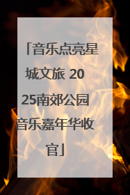 音乐点亮星城文旅 2025南郊公园音乐嘉年华收官