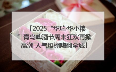 2025“华瑞·华小粮”青岛啤酒节周末狂欢再掀高潮 人气爆棚嗨翻全城